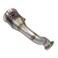 Supersprint Downpipe Rechts + Sport Metallkatalysator passend für BENTLEY BENTAYGA 4.0L V8 Bi-Turbo (550 PS) 2018 -> (Racing)