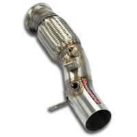 Supersprint Downpipe - (für Katalysator Ersatz) passend für BMW F25 X3 35i (6 cil. - 306 Hp) 2011 -