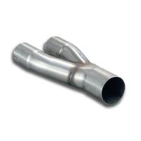 Supersprint Verbindungsrohr Y-Pipe - (Für die Serien Katalysator) passend für AUDI TT RS QUATTRO Coupè/Roadster 2.5 TFSi (340 Hp) 2009 - 2015 (Impianto Ø80mm)