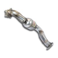 Supersprint Downpipe Links + Sport Metallkatalysator passend für AUDI A7 S7 Facelift Quattro 4.0T V8 (450 Hp) 2015 -