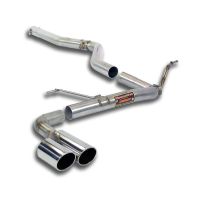 Supersprint Verbindungsrohr + Hinteres Rohr OO80 passend für BMW F34 Gran Turismo 320d (184 - 190 Hp) 2013 -