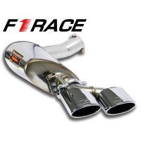 Supersprint Endschalldämpfer Links -F1 Race- 120x80 passend für MERCEDES C218 CLS 63 AMG V8 (M157 5.5i Bi-Turbo) (525 Hp-557 Hp) 2012 -