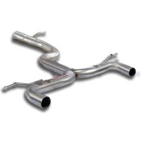 Supersprint Hinteres Rohr -Y-Pipe- Rechts - Links passend für VW GOLF VII 4-Motion 2.0 TDI (150 Hp) 2013 -