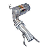 Supersprint Rohrsatz ab Turbolader + Sport Metallkatalysator passend für MINI F55 Cooper (5 door) 1.5i Turbo (B38 - 136 PS) 2014 ->