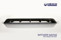 HEICO Heckdiffusor mit Endrohrpaket passend für Volvo S60