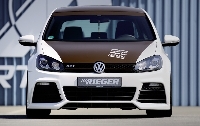Rieger Spoilerstoßstange inkl. Lufteinlassblenden  passend für VW Golf 6
